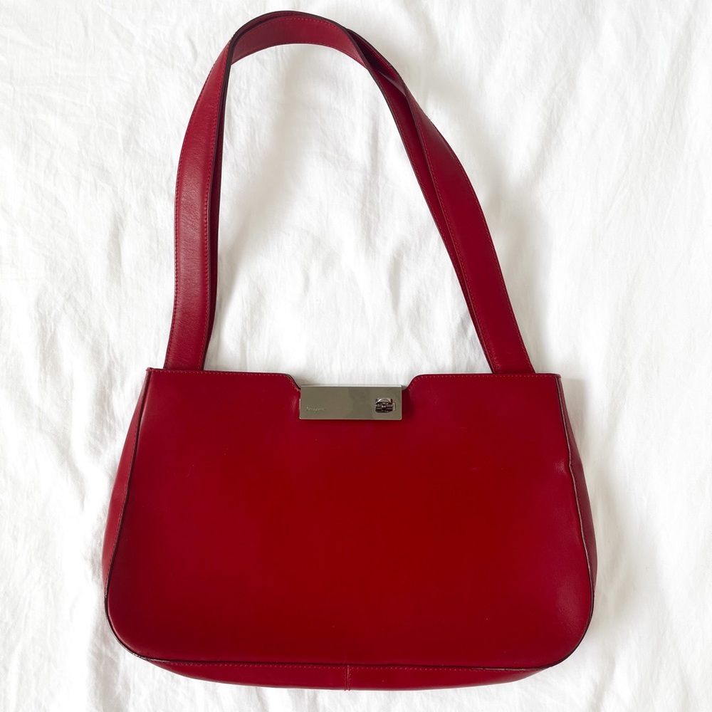 Salvatore Ferragamo Red Shoulder Bag